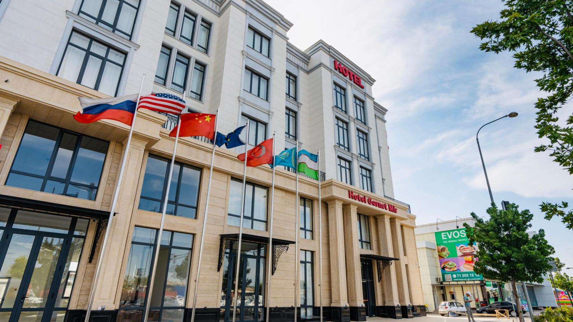 Garnet Mir Hotel Taskent Exterior foto