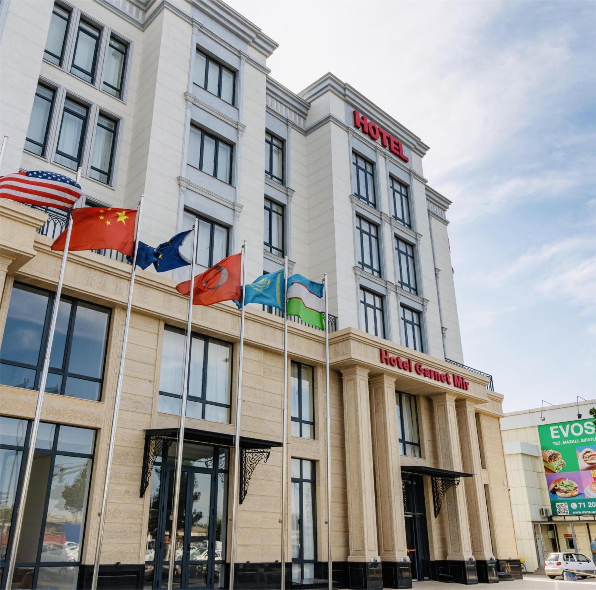 Garnet Mir Hotel Taskent Exterior foto